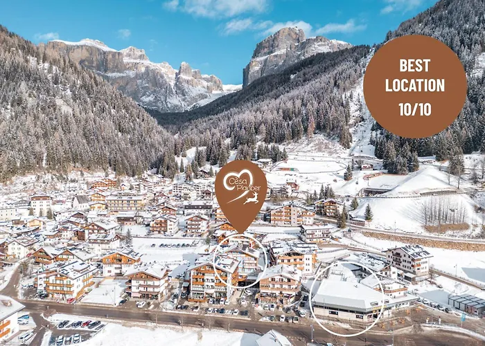B&B Cèsa Planber Mountain View BIKE FRIENDLY Canazei
